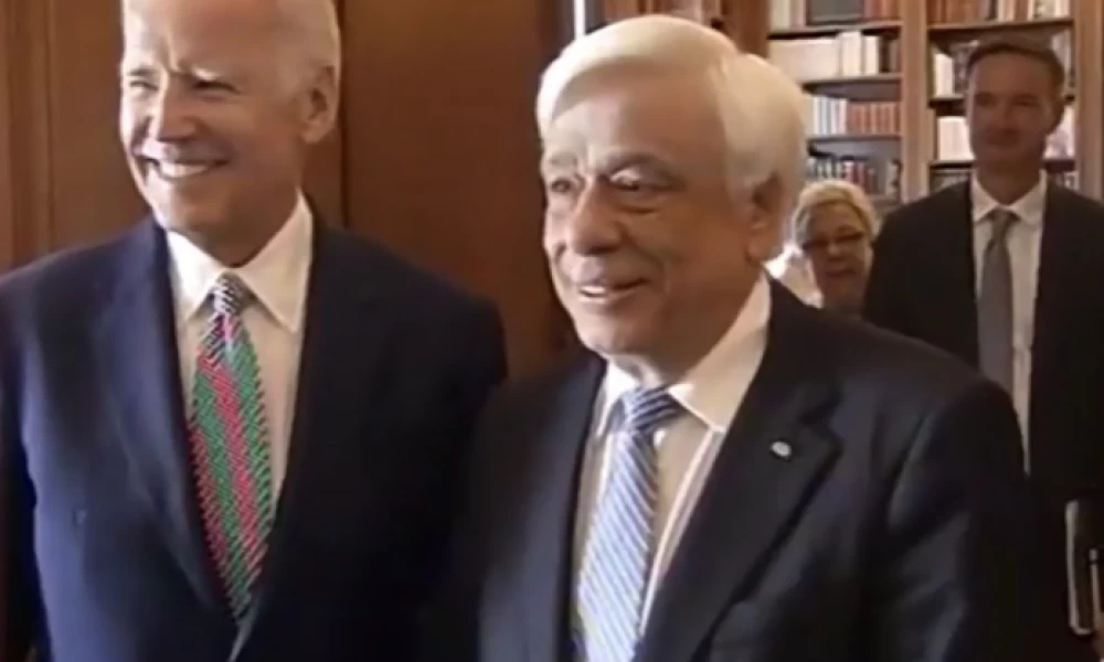 Η επίσκεψη Μπάιντεν στην Αθήνα και η συνάντησή του με τον Πρ. Παυλόπουλο